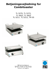 Brugsanvisning FKI TL 5603 Kontaktgrill