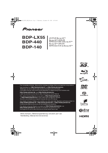 Mode d’emploi Pioneer BDP-LX55 Lecteur de blu-ray