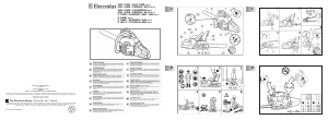 Bruksanvisning Electrolux EUROMAC S44 Kedjesåg