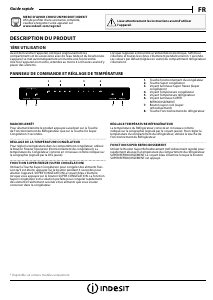 Mode d’emploi Indesit XIT9 T3U X Réfrigérateur combiné
