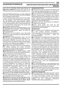 Bedienungsanleitung Indesit IB 65B60 NE Kochfeld