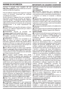 Manuale Indesit IB 65B60 NE Piano cottura