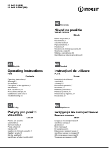 Handleiding Indesit IP 640 S (IX) (EE) Kookplaat