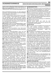 Bedienungsanleitung Indesit IS 19Q30 NE Kochfeld