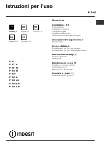 Manual de uso Indesit PI 640 AS (GC) Placa