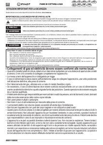 Manuale Indesit PN 641 /I (OW) Piano cottura