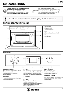 Bedienungsanleitung Indesit MWI 4343 BL Mikrowelle