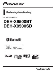 Bedienungsanleitung Pioneer DEH-X9500BT Autoradio