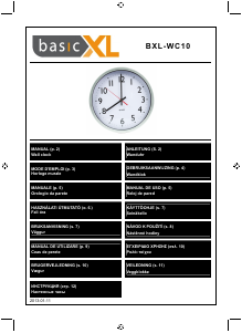 Mode d’emploi BasicXL BXL-WC10 Horloge