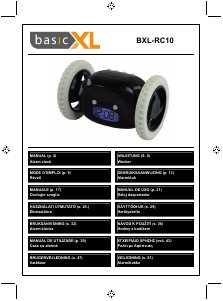 Manual de uso BasicXL BXL-RC10 Radiodespertador