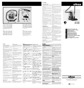 Manual Ufesa AT7310 Aspirador