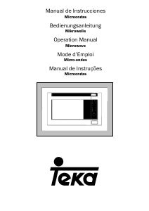 Manual de uso Teka TMW 22 BIT Microondas