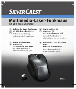 Manuale SilverCrest OML807 Mouse