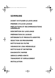 Mode d’emploi Whirlpool AWE 6722 Lave-linge