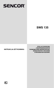 Instrukcja Sencor SWS 135 Stacja pogodowa