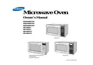 Bruksanvisning Samsung MW1440WC Mikrovågsugn