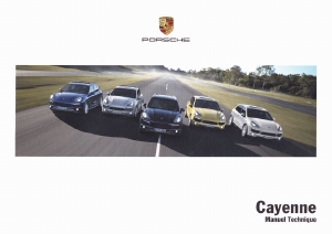 Mode d’emploi Porsche Cayenne (2011)
