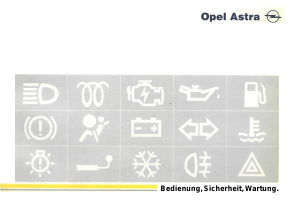 Bedienungsanleitung Opel Astra (1995)