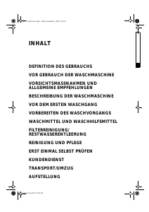 Bedienungsanleitung Whirlpool AWE 9630 Waschmaschine
