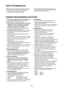 Käyttöohje Whirlpool AWECO 8844 Pesukone