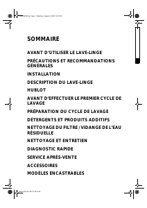 Mode d’emploi Whirlpool AWG 912 D Lave-linge