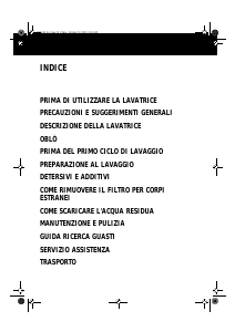 Manuale Whirlpool AWM 042 Lavatrice
