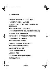Mode d’emploi Whirlpool AWM 1000 EX/5 Lave-linge