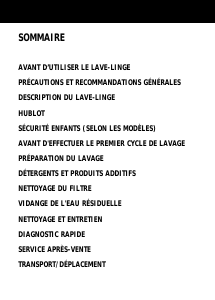 Mode d’emploi Whirlpool AWM 1400 EX/3 Lave-linge