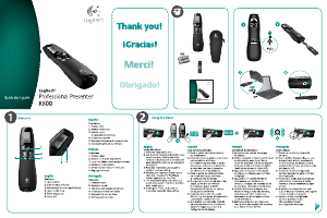 Handleiding Logitech R800 Professional Presenter