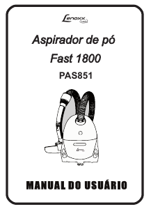 Manual Lenoxx PAS851 Aspirador