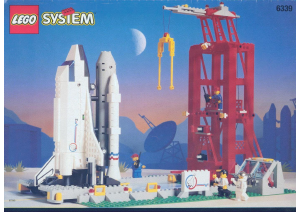 Mode d’emploi Lego set 6339 Town Lancement de la navette spatiale
