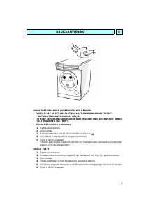 Bruksanvisning Whirlpool AWM 244 Tvättmaskin