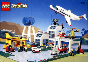 Mode d’emploi Lego set 6597 Town Aéroport