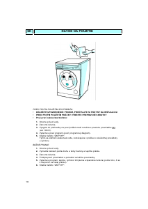 Návod Whirlpool AWM 247/3 Práčka