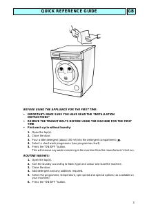 Manual Whirlpool AWM 248/3 Washing Machine