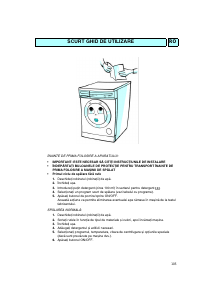 Manual Whirlpool AWM 249/3 Mașină de spălat