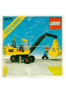 Manuale Lego set 6678 Town Gru scavatrice