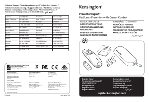 Manuale Kensington 72425 Expert Dispositivo per presentazione