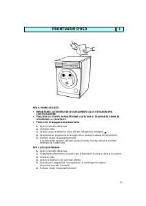 Manuale Whirlpool AWM 298 Lavatrice