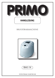 Handleiding Primo BM1-N Broodbakmachine