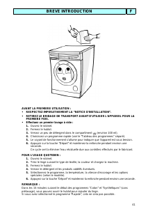 Mode d’emploi Whirlpool AWM 337/3 Lave-linge