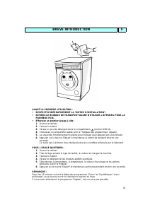 Mode d’emploi Whirlpool AWM 4700 Lave-linge