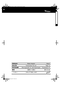 Mode d’emploi Whirlpool AWM 5060/1 Lave-linge