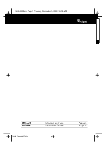 Manuale Whirlpool AWM 5066 Lavatrice