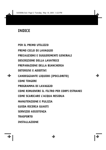 Manuale Whirlpool AWM 5100/1 Lavatrice