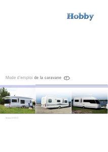 Mode d’emploi Hobby Excellent (2011) Caravane