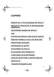 Manual Whirlpool AWM 6125 Mașină de spălat