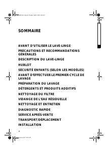Mode d’emploi Whirlpool AWM 6145 Lave-linge
