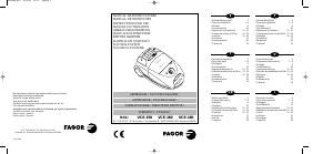 Manual de uso Fagor VCE-160 Aspirador