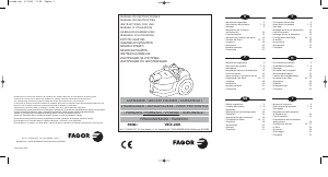 Manual Fagor VCE-240 Vacuum Cleaner
